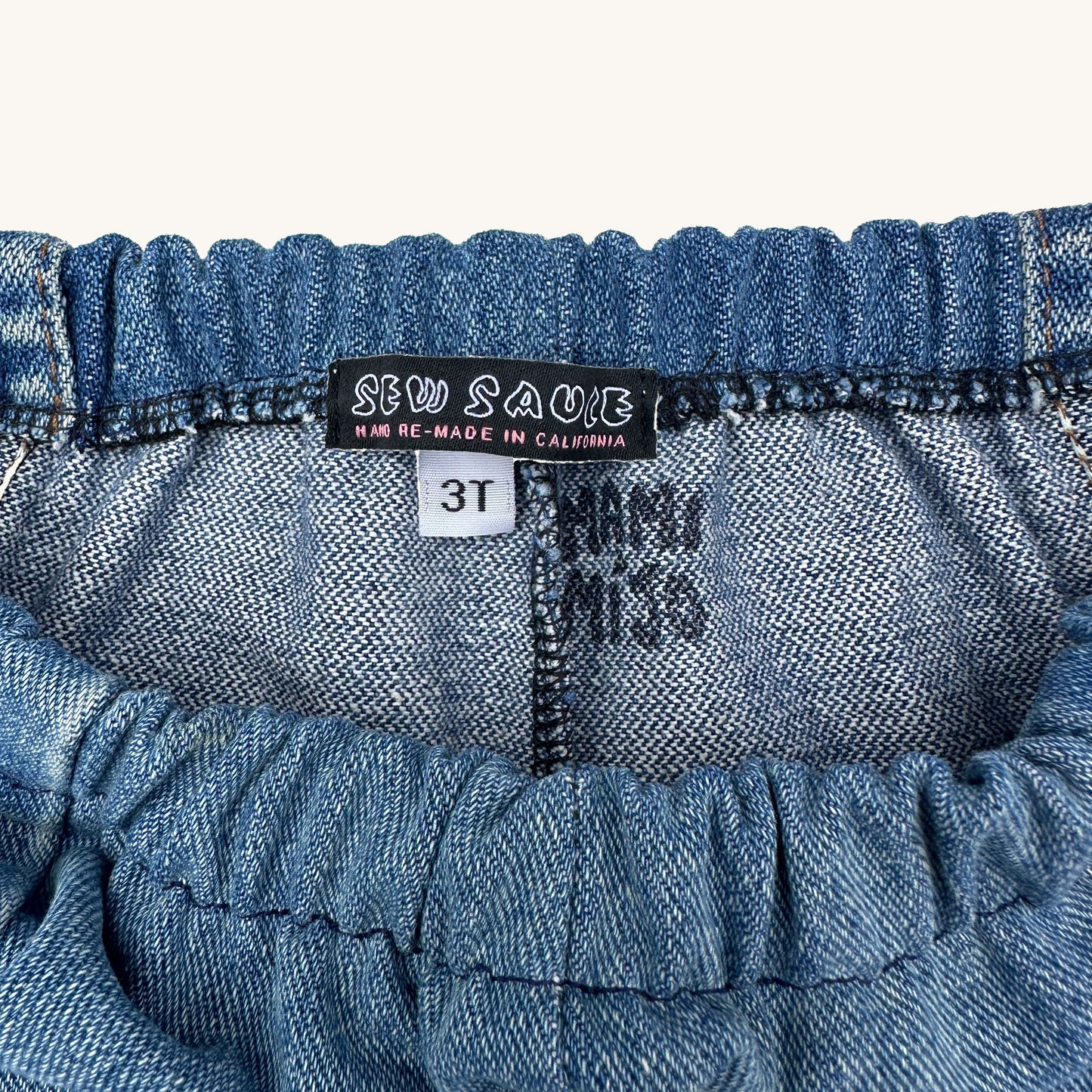 DOUBLE DENIM KIDS PANT - 3T