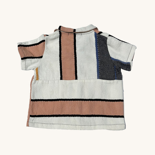 DESERT BABY BELLY-BUTTON-UP SHIRT - 12mo