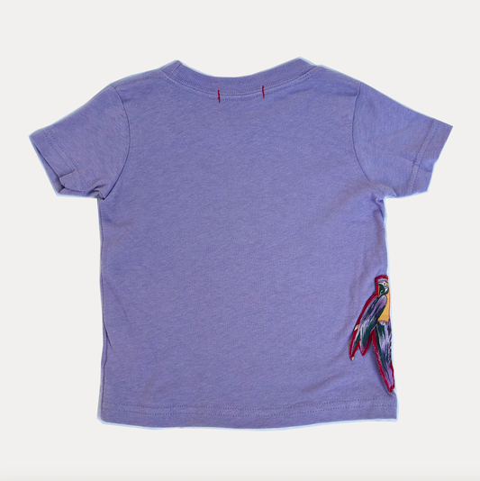 PURPLE GUACAMAYA TODDLER TEE
