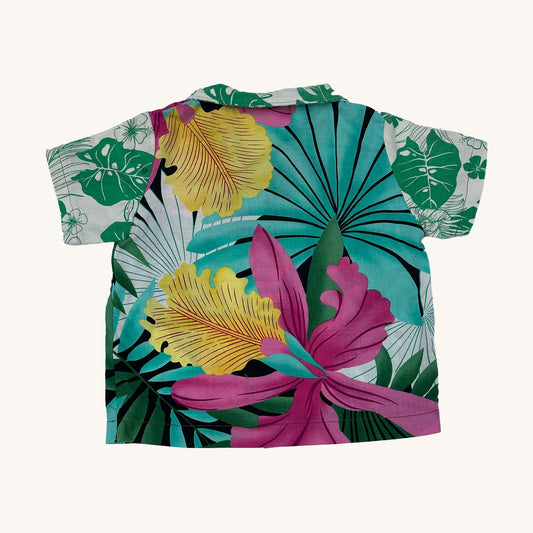 TROPICANDY KIDS BELLY-BUTTON-UP SHIRT - 12mo