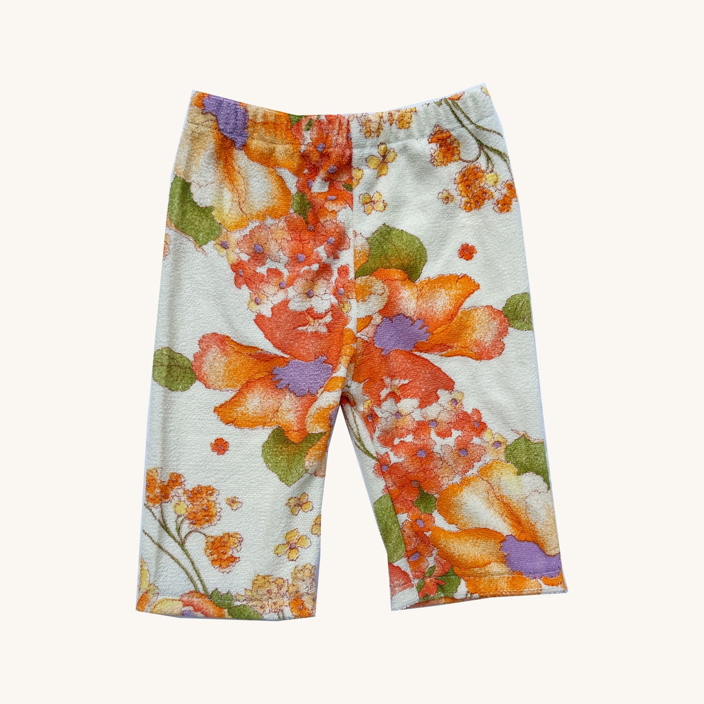 VINTAGE TERRY FLORAL PANT - 6mo