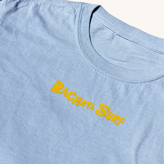 BACHATA SURF LOGO BABY BLUE/YELLOW - M