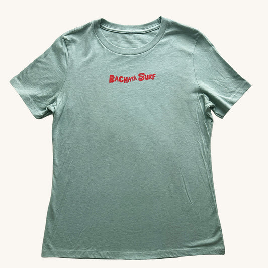 BACHATA SURF LOGO MINT/RED - M