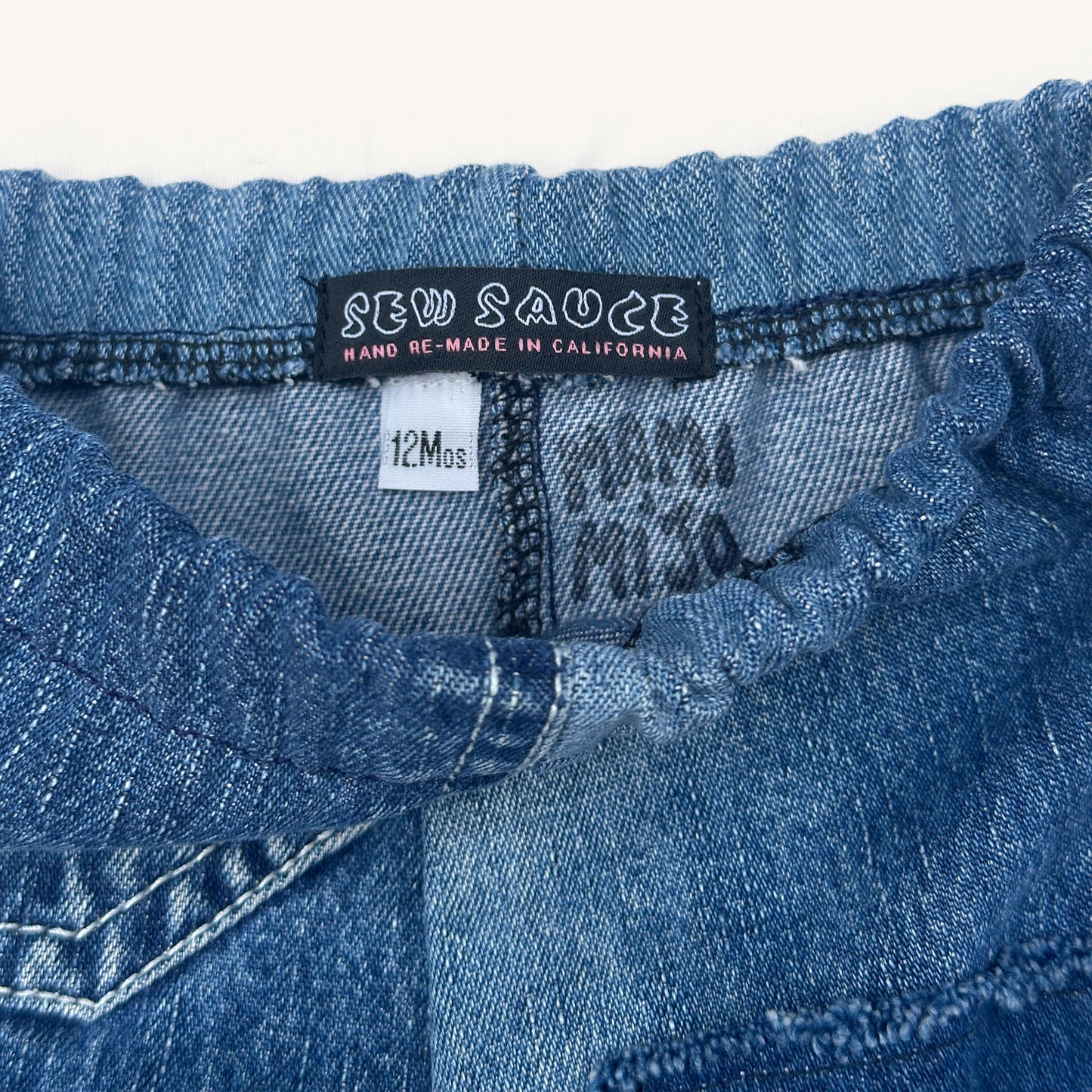 DENIM PATCHY - 12mo