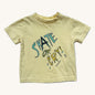 SKATE OR CRY HAND-PAINTED TEE - 2T